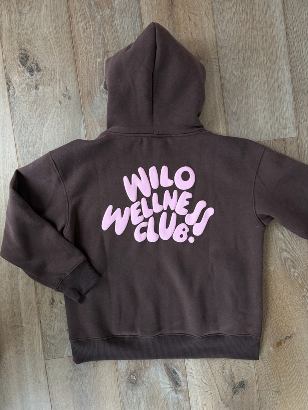 WILO Wellness Club Brown Hoodie with Matching Brown Leggings - Picture 5 of 9